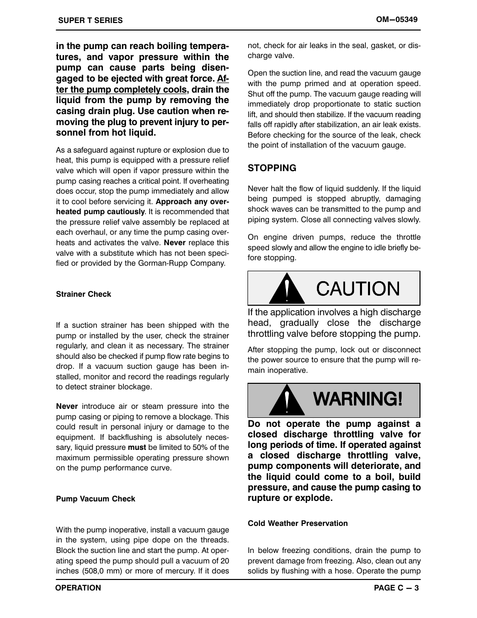 Gorman-Rupp Pumps T3A71S-B /F,/FM User Manual | Page 18 / 39