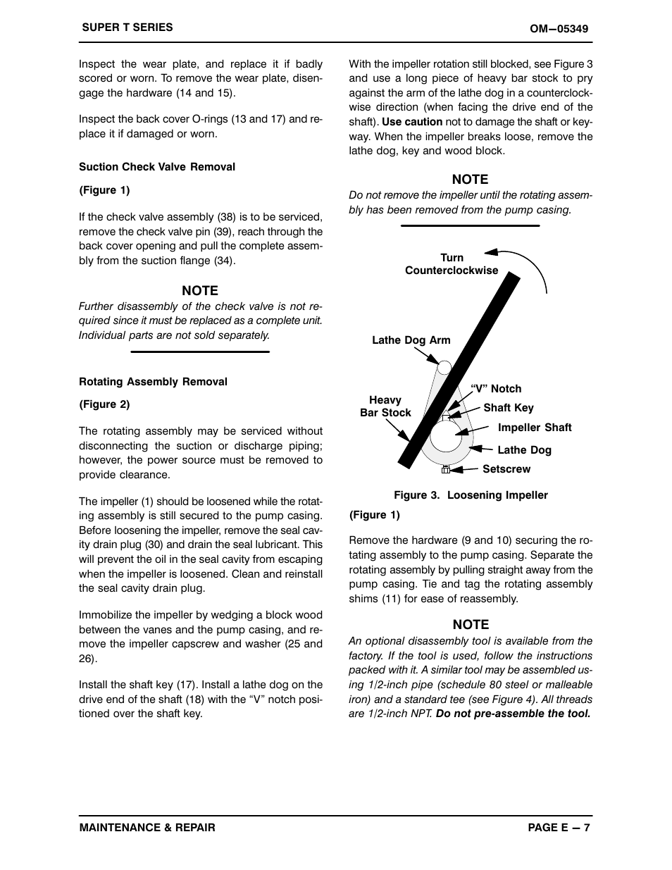 Gorman-Rupp Pumps T3A71S-B /F,/FM User Manual | Page 29 / 39