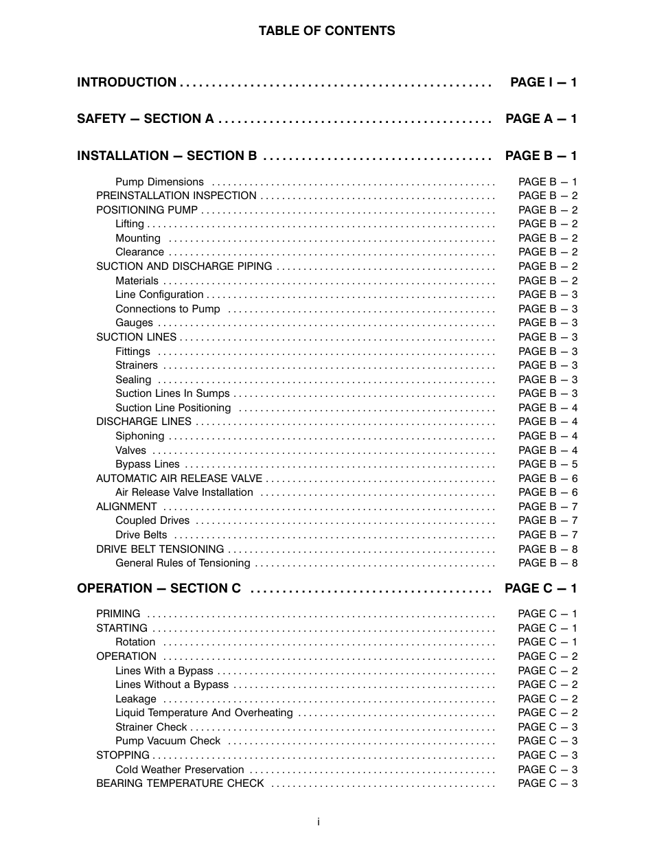 Gorman-Rupp Pumps T3A71S-B /F,/FM User Manual | Page 3 / 39