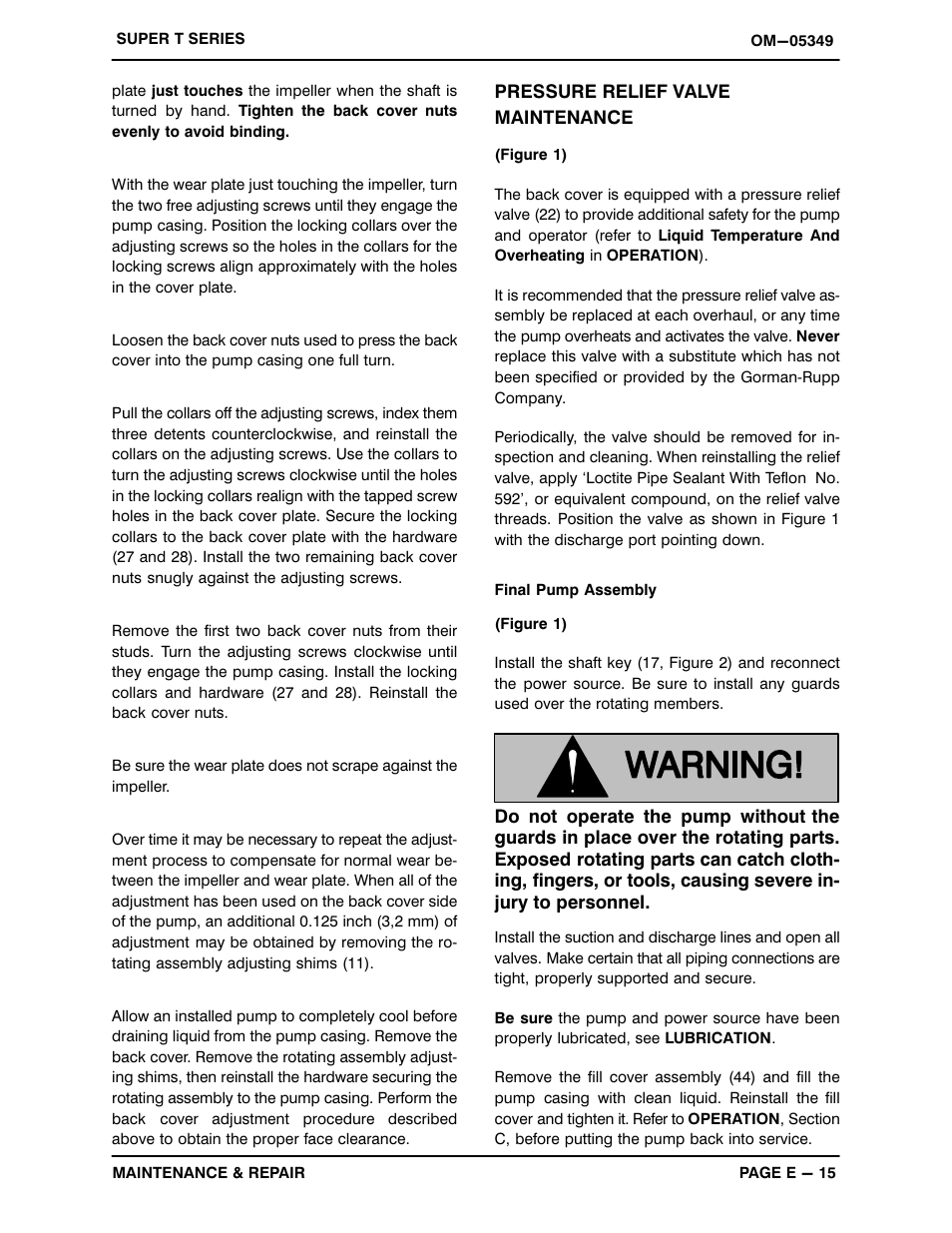 Gorman-Rupp Pumps T3A71S-B /F,/FM User Manual | Page 37 / 39