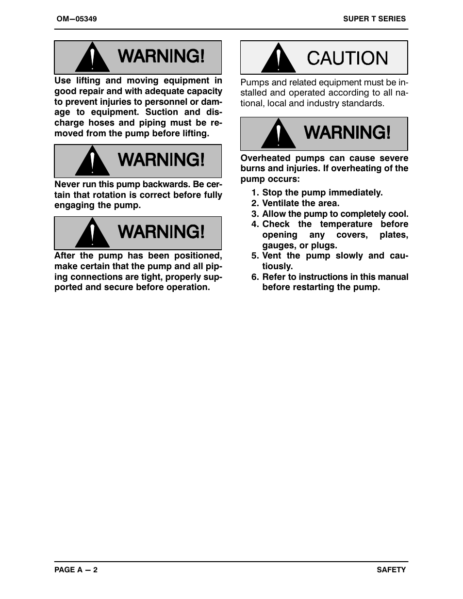 Gorman-Rupp Pumps T3A71S-B /F,/FM User Manual | Page 7 / 39