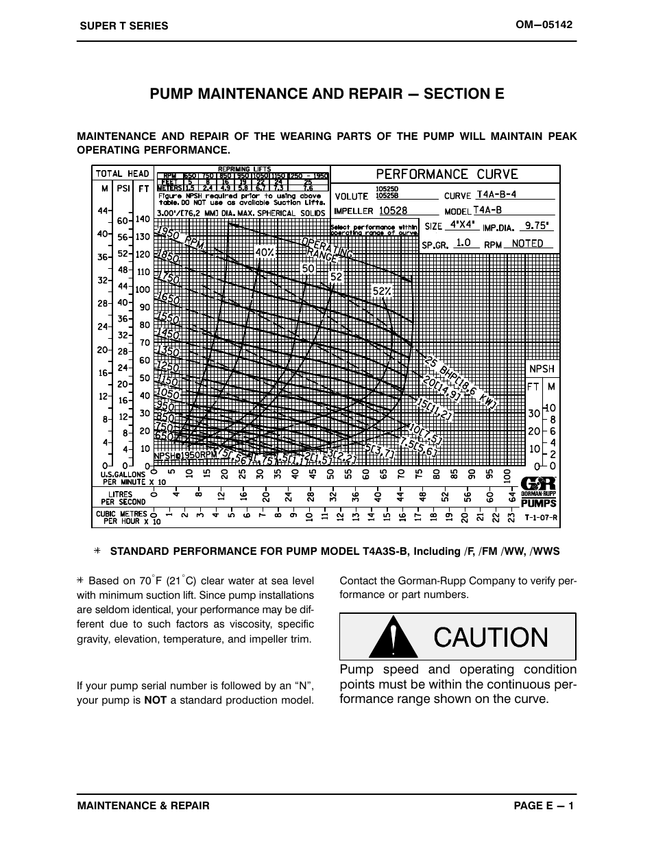 Gorman-Rupp Pumps T4A3S-B /F,/FM,/WW,/WWS User Manual | Page 24 / 40