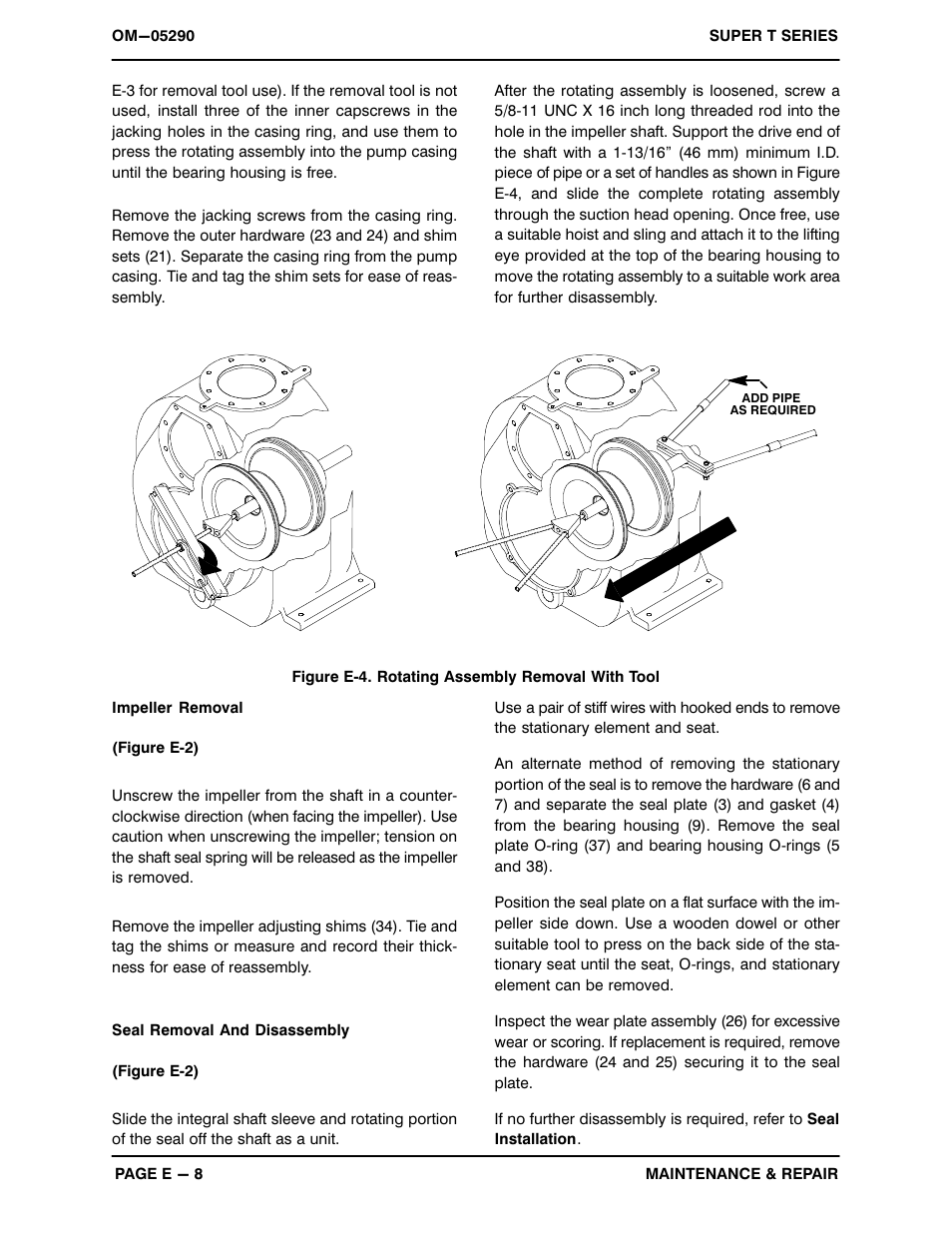 Gorman-Rupp Pumps T10A3S-B /FM,/WW User Manual | Page 29 / 38