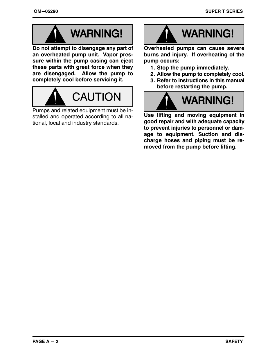 Gorman-Rupp Pumps T10A3S-B /FM,/WW User Manual | Page 7 / 38