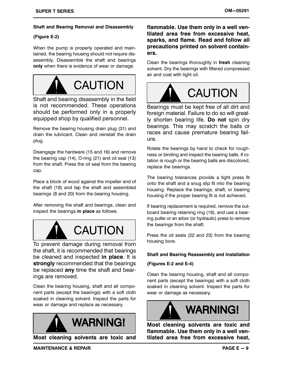 Gorman-Rupp Pumps T10A60S-B /FM,/WW User Manual | Page 30 / 38