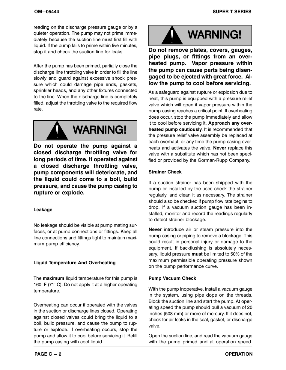 Gorman-Rupp Pumps T10A61S-B /FM User Manual | Page 17 / 38