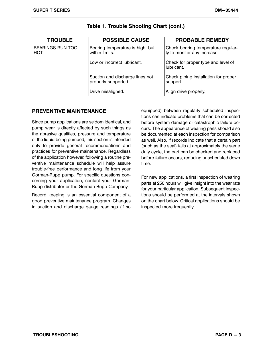 Gorman-Rupp Pumps T10A61S-B /FM User Manual | Page 21 / 38