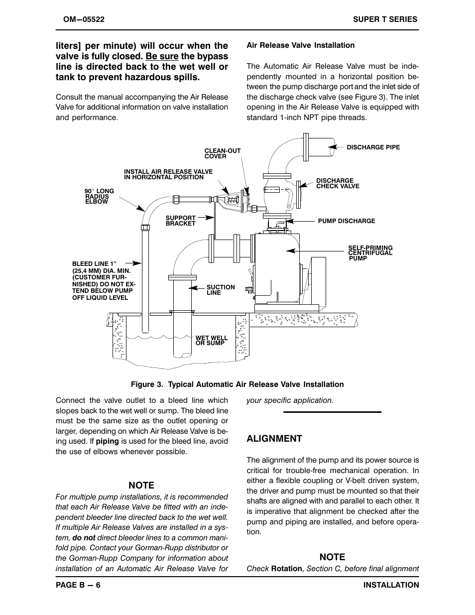 Alignment | Gorman-Rupp Pumps T10A65S-B /FM User Manual | Page 13 / 38