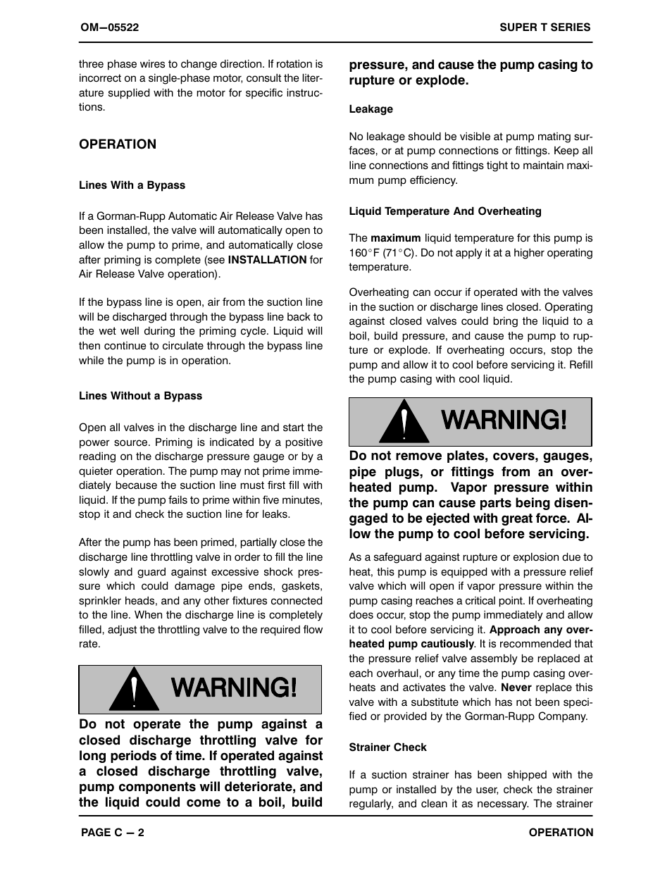 Gorman-Rupp Pumps T10A65S-B /FM User Manual | Page 17 / 38