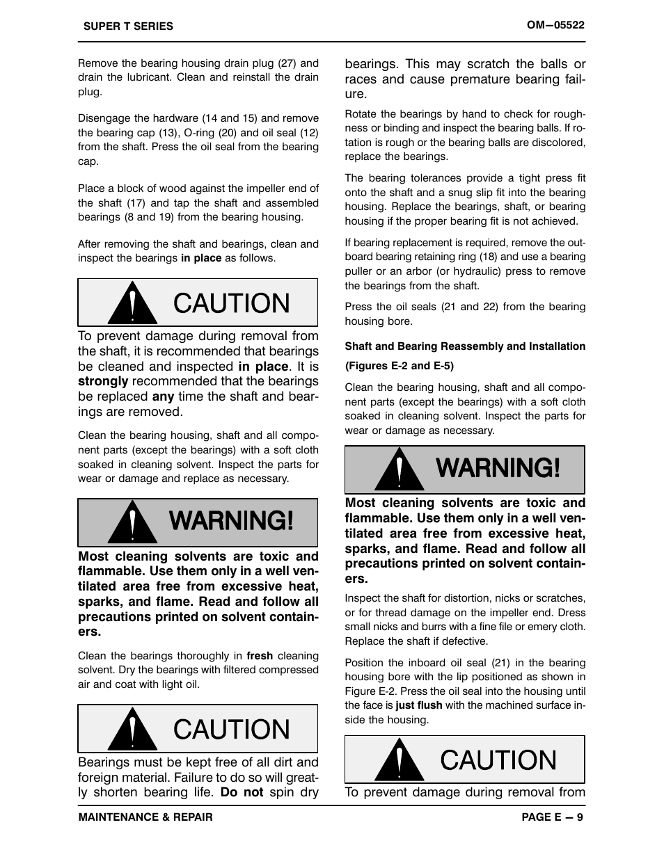 Gorman-Rupp Pumps T10A65S-B /FM User Manual | Page 31 / 38