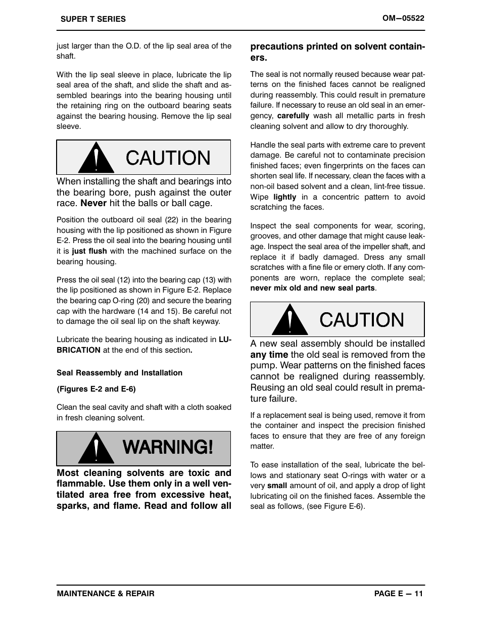 Gorman-Rupp Pumps T10A65S-B /FM User Manual | Page 33 / 38