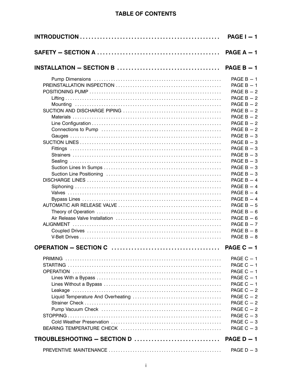 Gorman-Rupp Pumps T10A71S-B /FM User Manual | Page 3 / 39