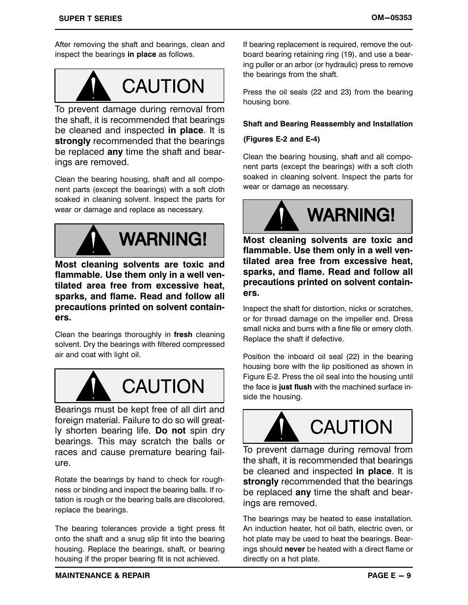 Gorman-Rupp Pumps T10A71S-B /FM User Manual | Page 31 / 39