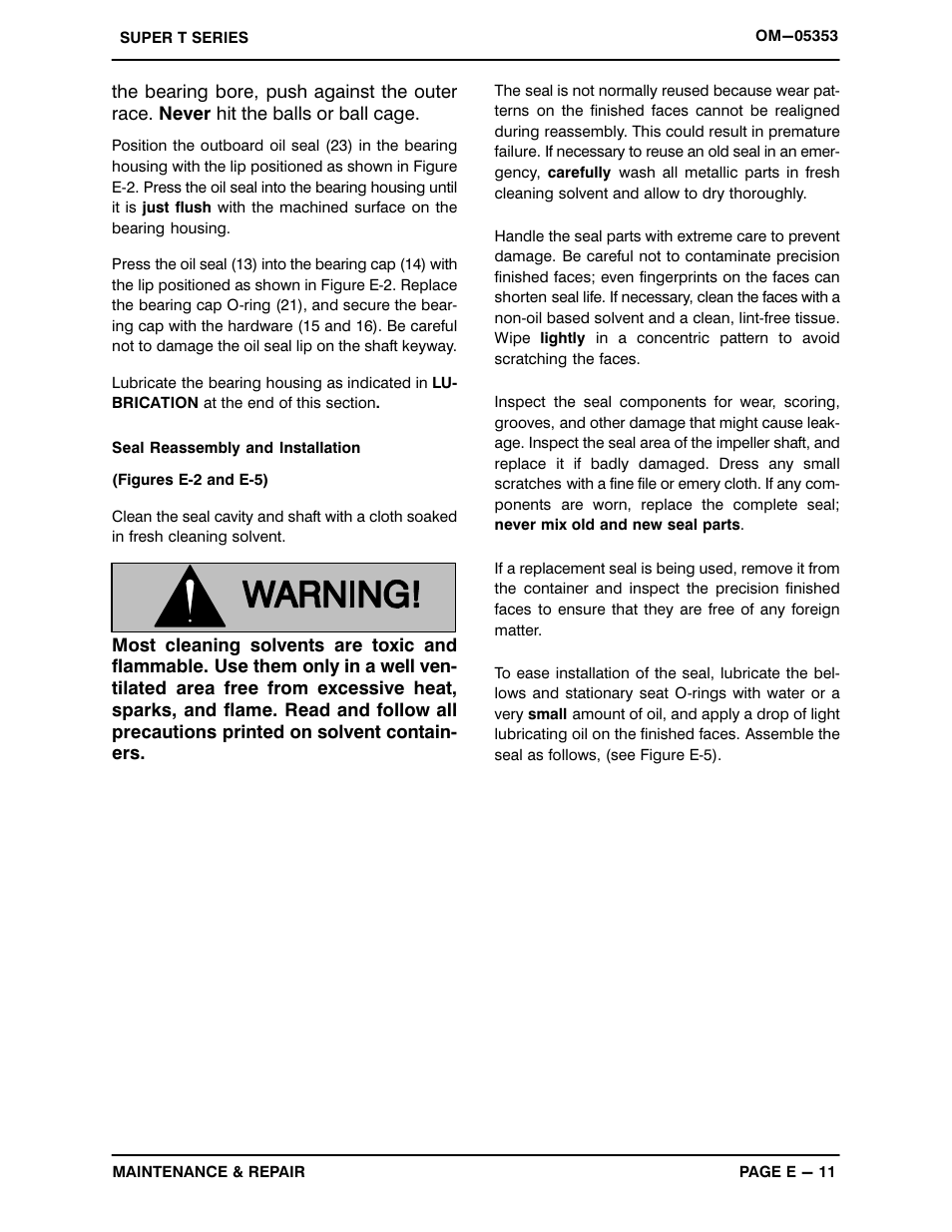 Gorman-Rupp Pumps T10A71S-B /FM User Manual | Page 33 / 39