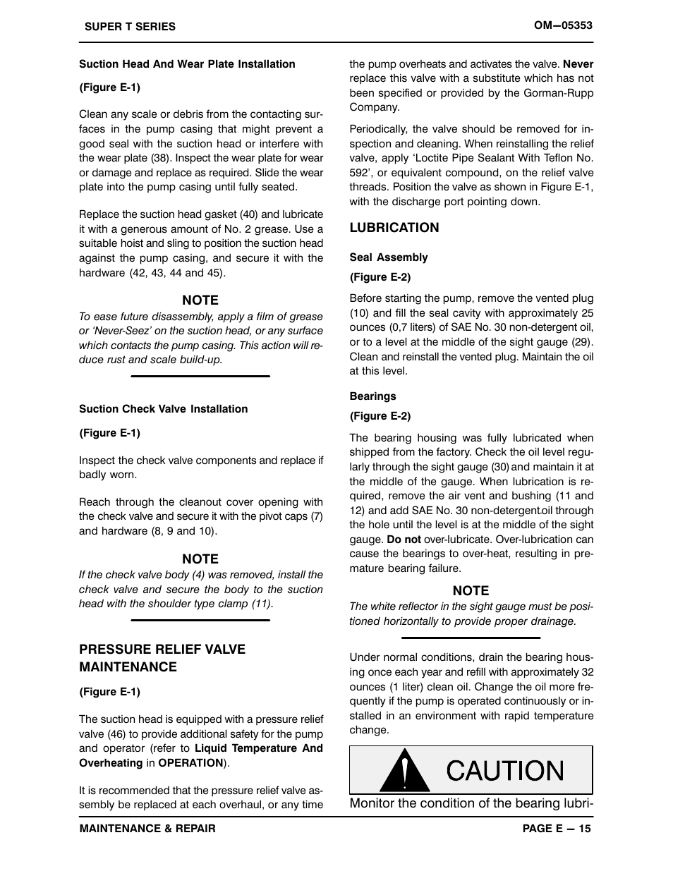 Gorman-Rupp Pumps T10A71S-B /FM User Manual | Page 37 / 39