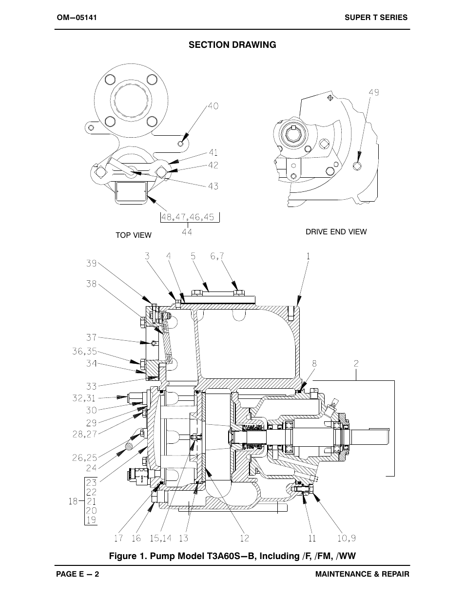 Gorman-Rupp Pumps T3A60S-B /F,/FM,/WW User Manual | Page 24 / 39