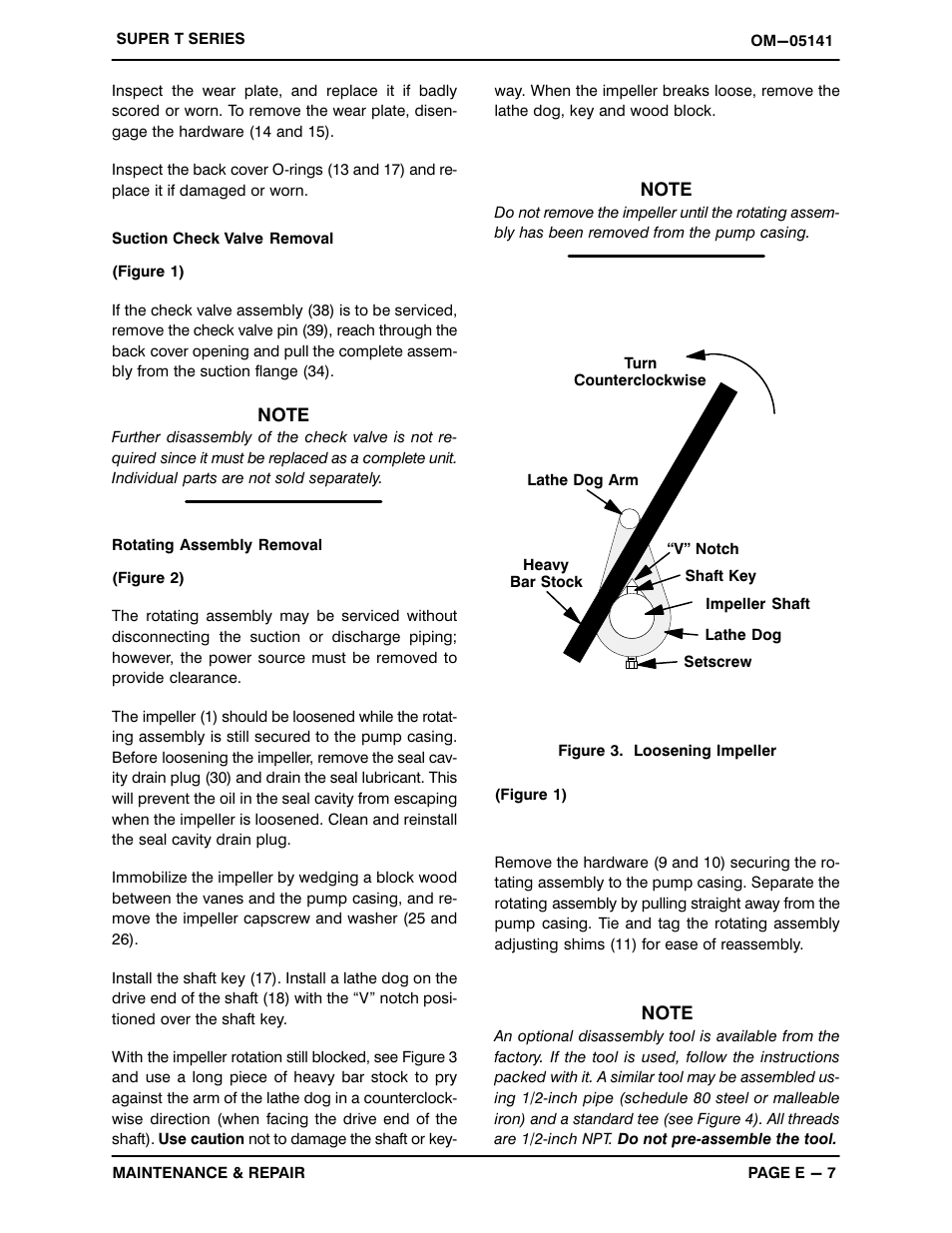 Gorman-Rupp Pumps T3A60S-B /F,/FM,/WW User Manual | Page 29 / 39