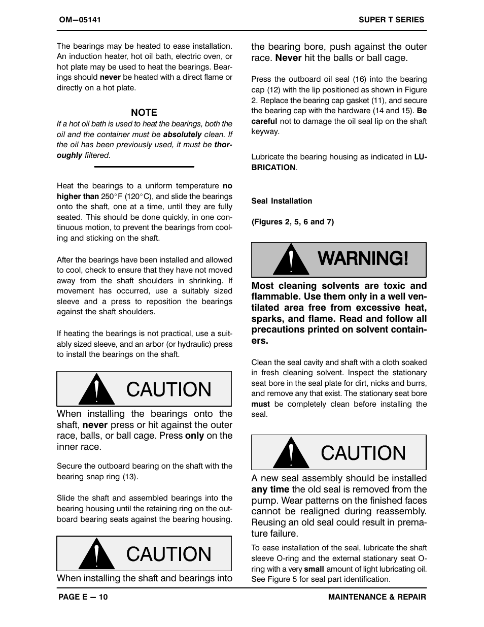 Gorman-Rupp Pumps T3A60S-B /F,/FM,/WW User Manual | Page 32 / 39