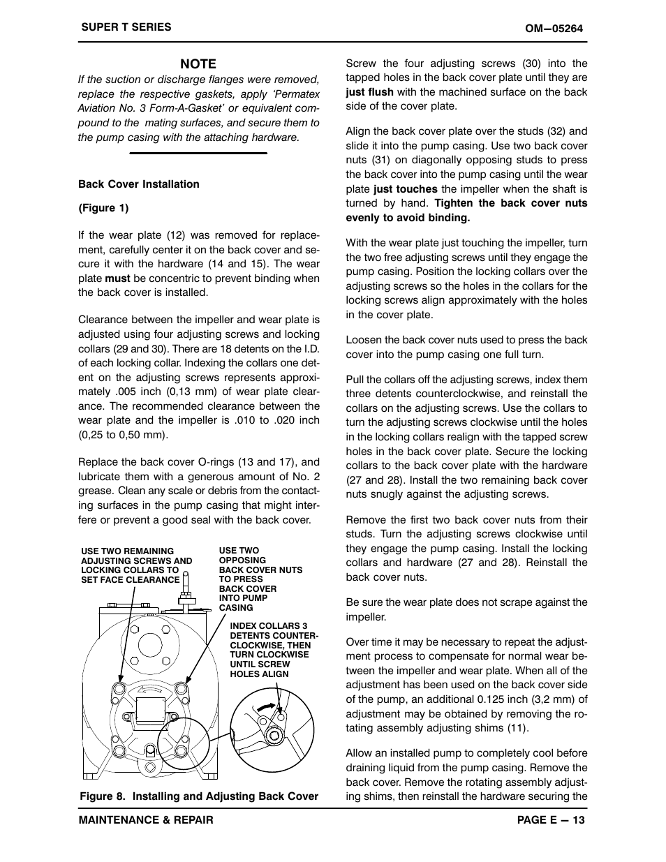 Gorman-Rupp Pumps T3A61S-B /F,/FM User Manual | Page 37 / 40