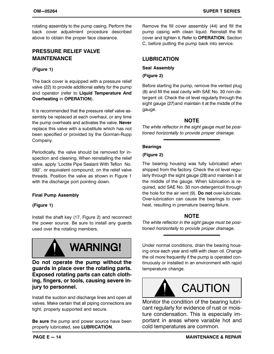 Gorman-Rupp Pumps T3A61S-B /F,/FM User Manual | Page 38 / 40