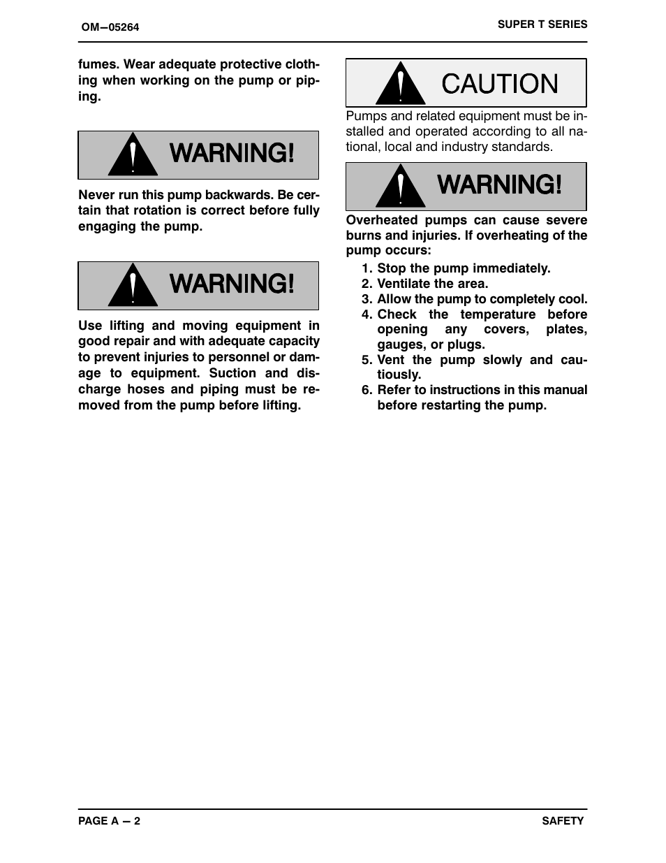 Gorman-Rupp Pumps T3A61S-B /F,/FM User Manual | Page 7 / 40