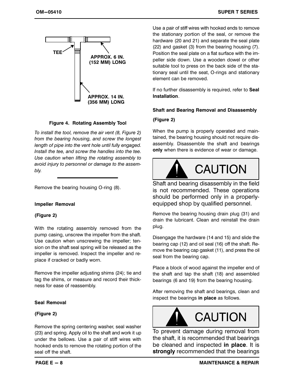 Gorman-Rupp Pumps T3A65S-B /F,/FM User Manual | Page 32 / 40