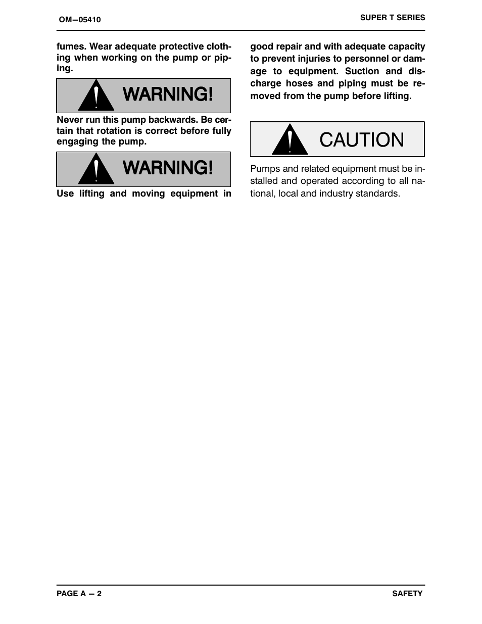 Gorman-Rupp Pumps T3A65S-B /F,/FM User Manual | Page 7 / 40