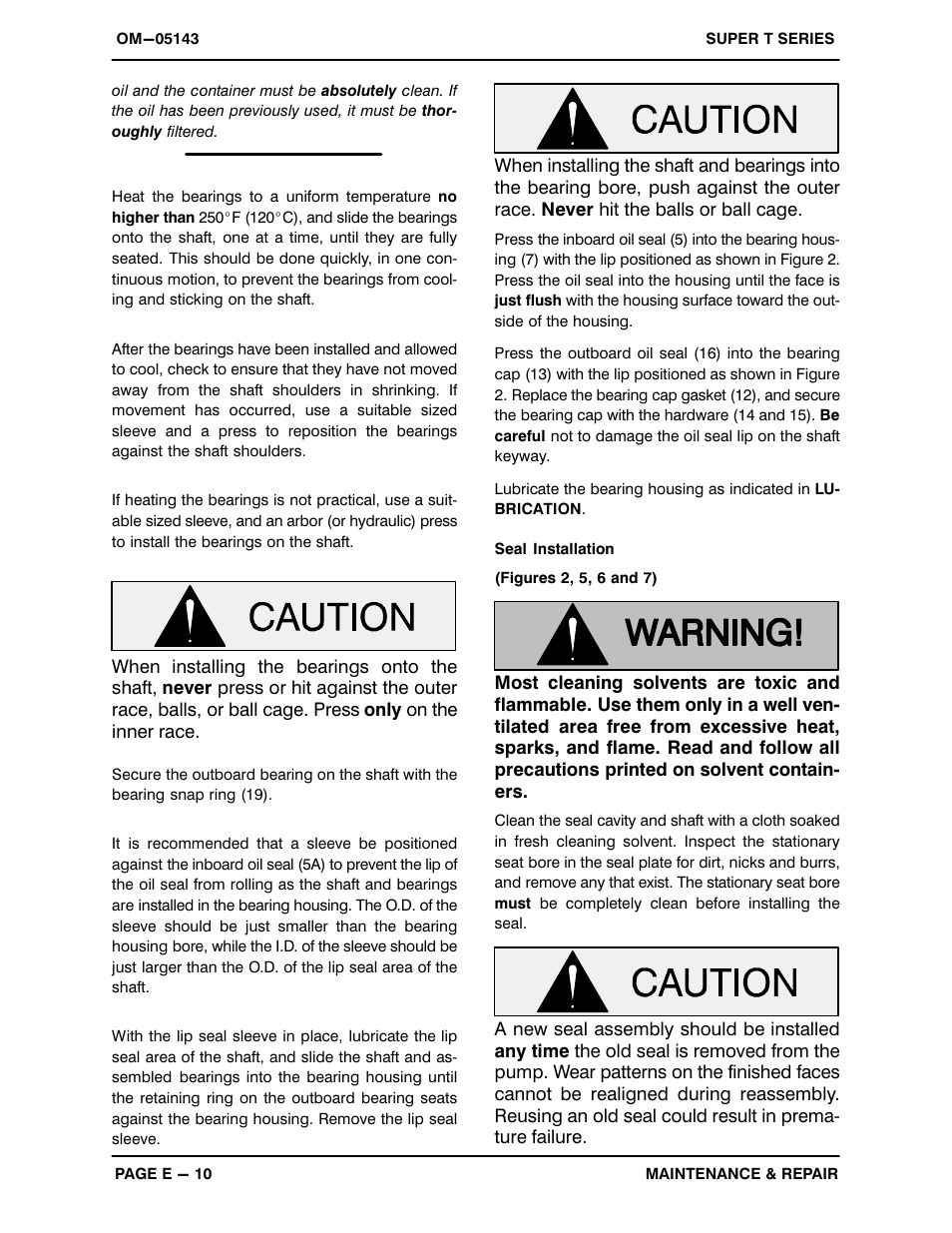 Gorman-Rupp Pumps T4A60S-B /F,/FM,/WW User Manual | Page 33 / 40