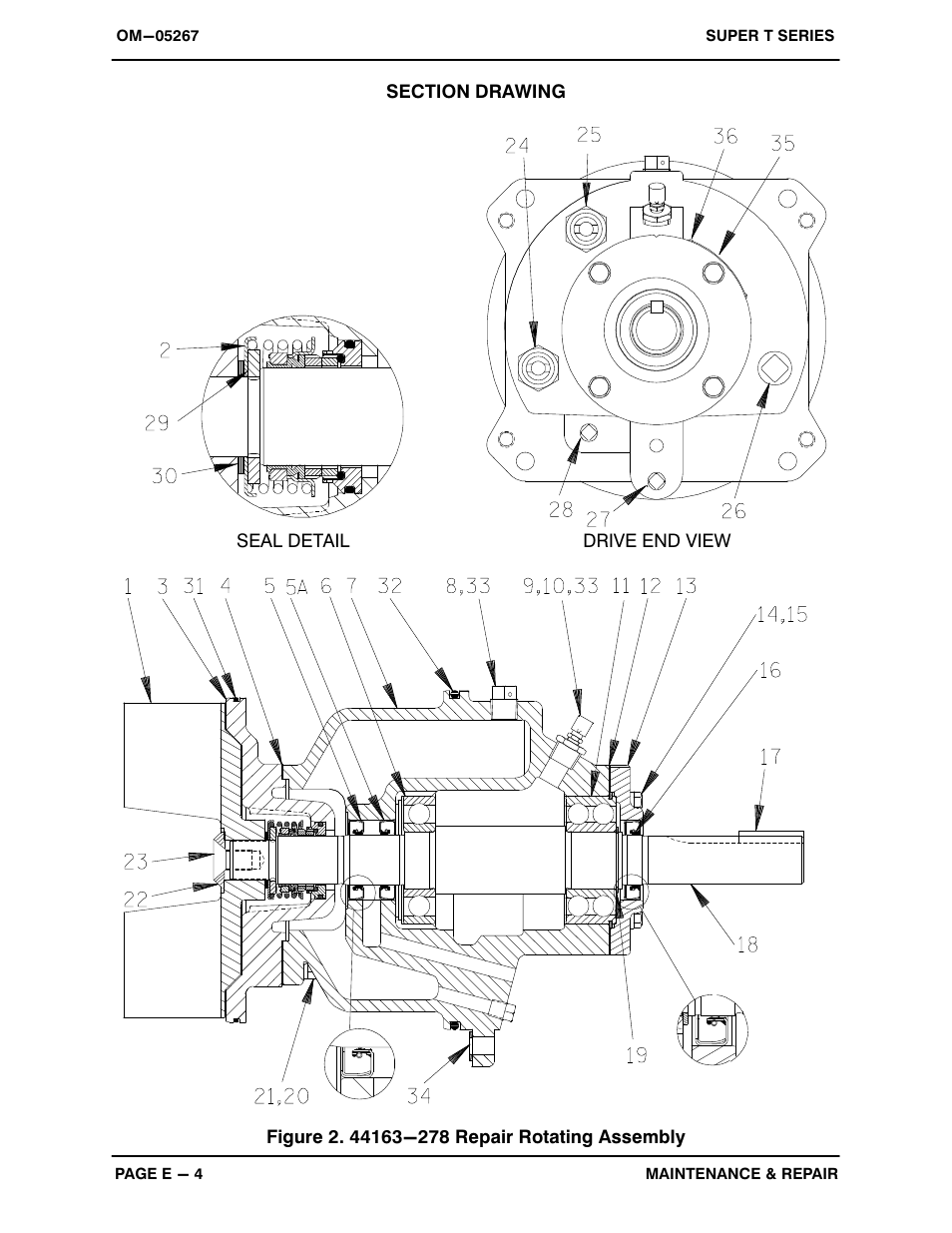 Gorman-Rupp Pumps T4A61S-B /F,/FM User Manual | Page 27 / 39