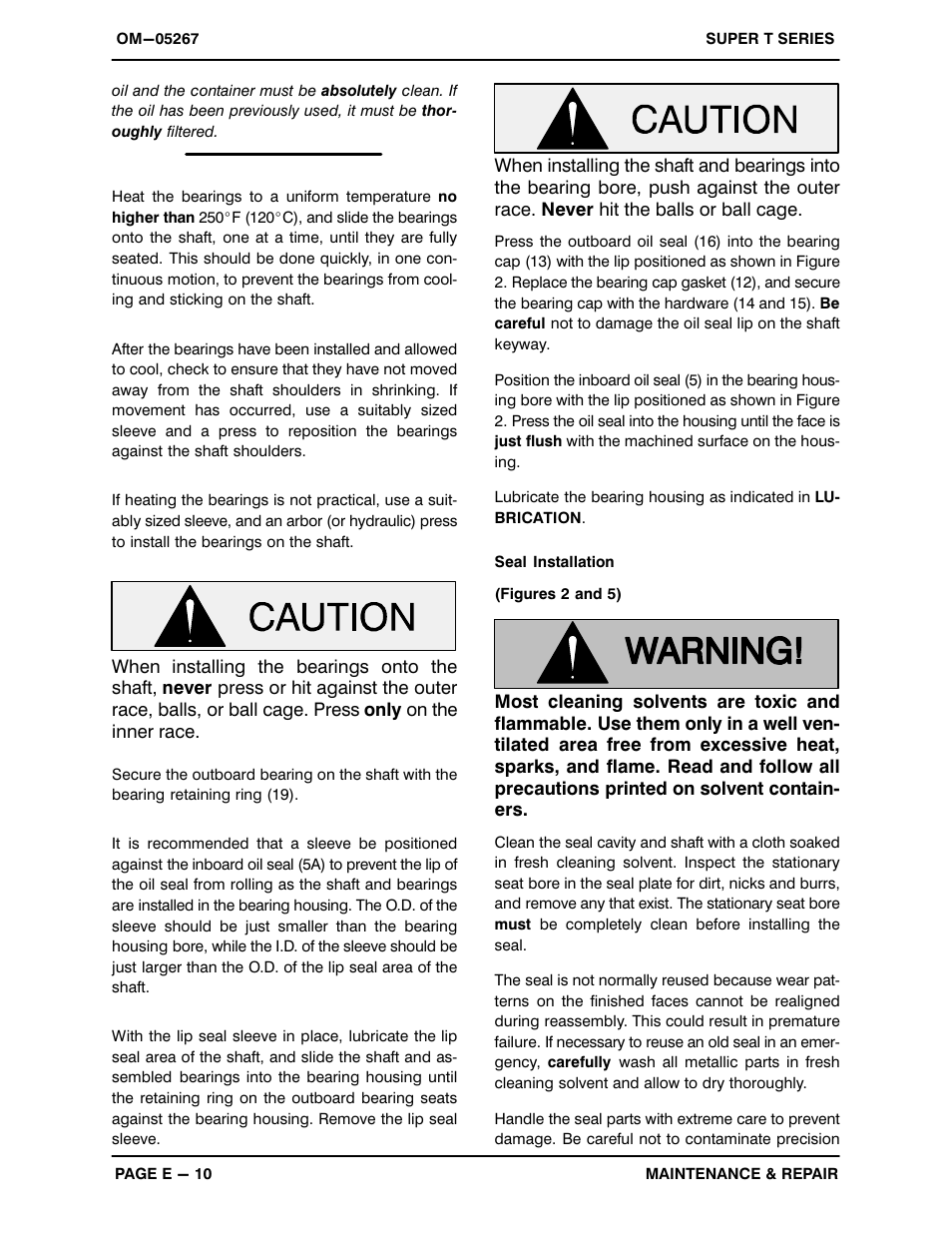 Gorman-Rupp Pumps T4A61S-B /F,/FM User Manual | Page 33 / 39