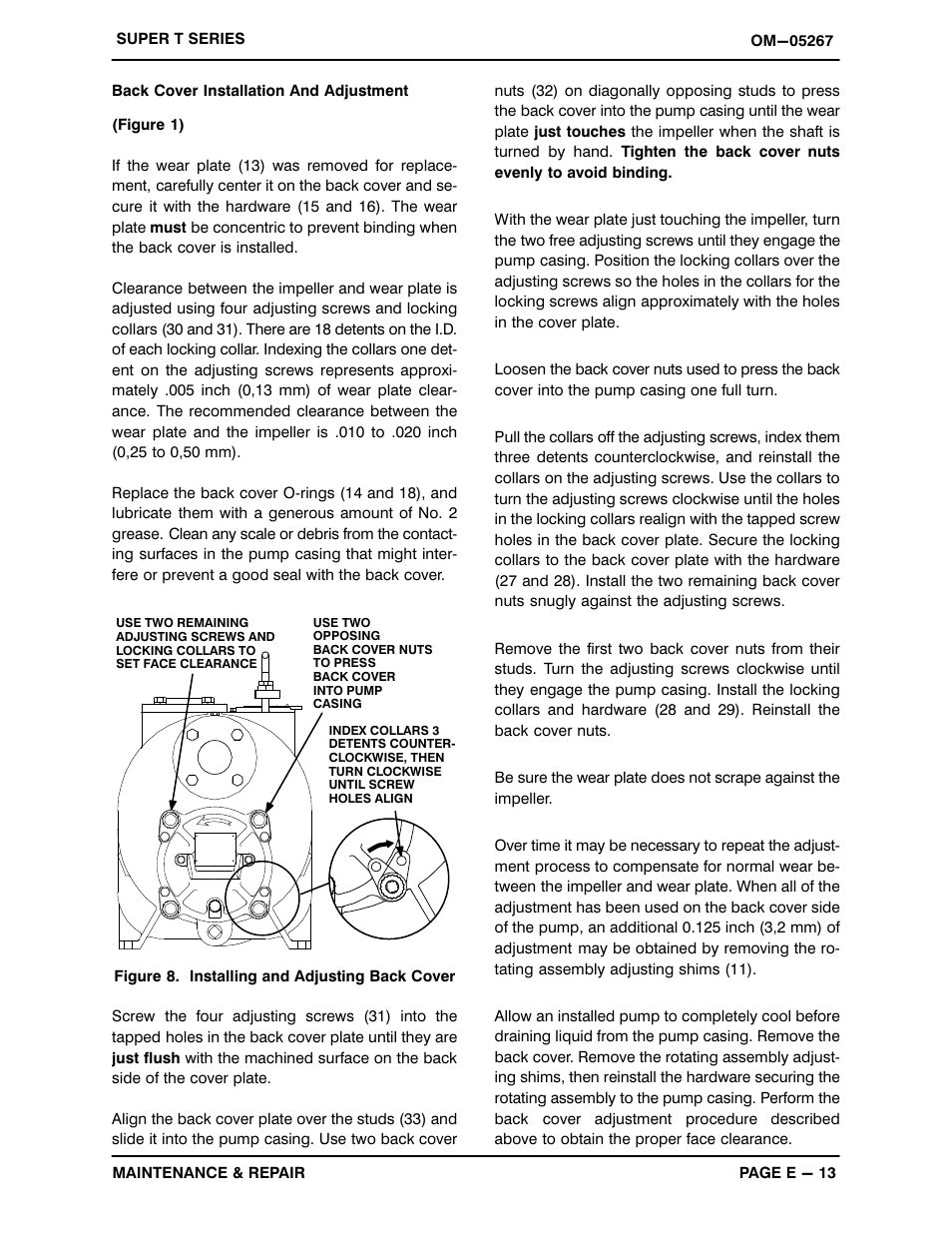 Gorman-Rupp Pumps T4A61S-B /F,/FM User Manual | Page 36 / 39