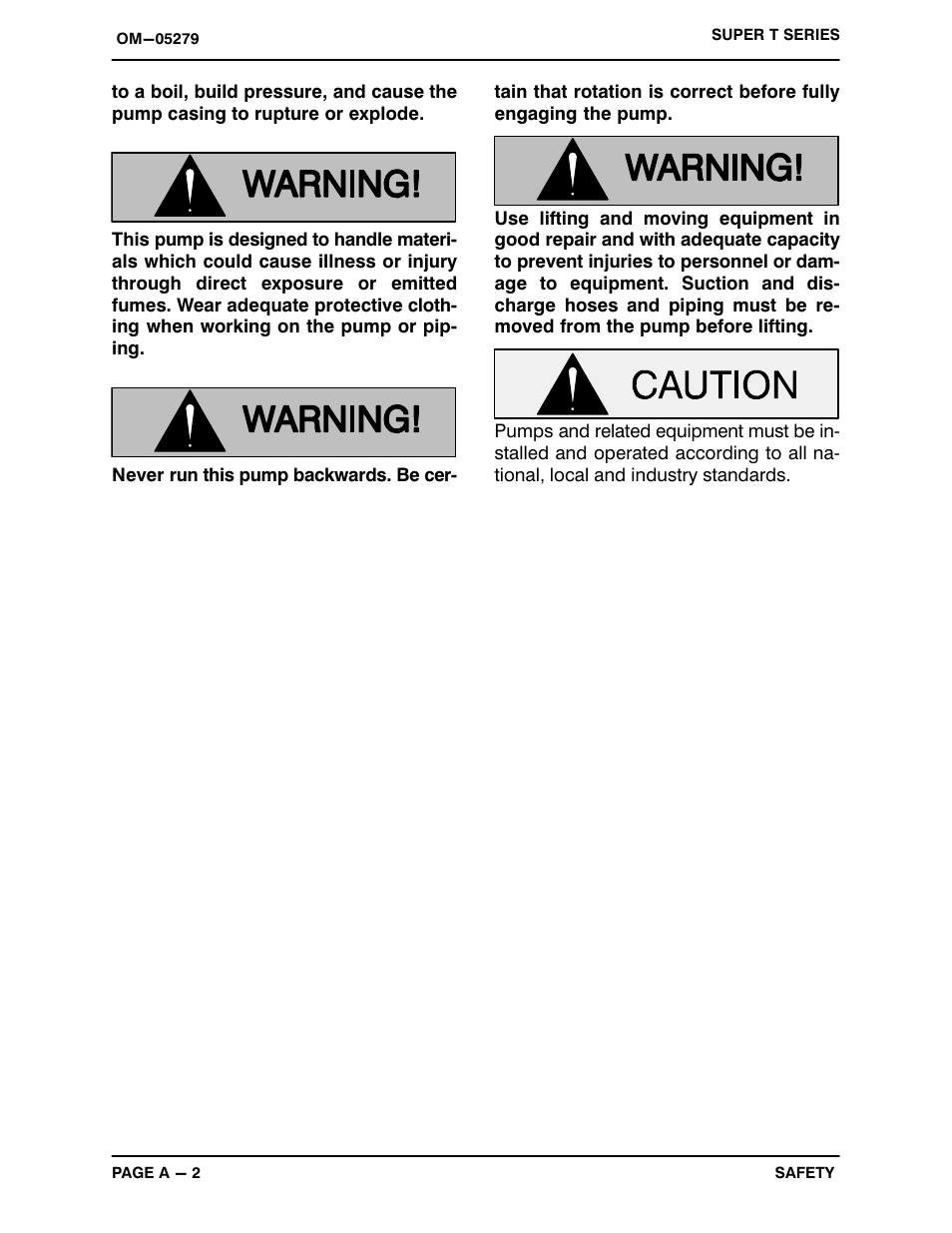 Gorman-Rupp Pumps T4A65S-B /F,/FM User Manual | Page 7 / 39