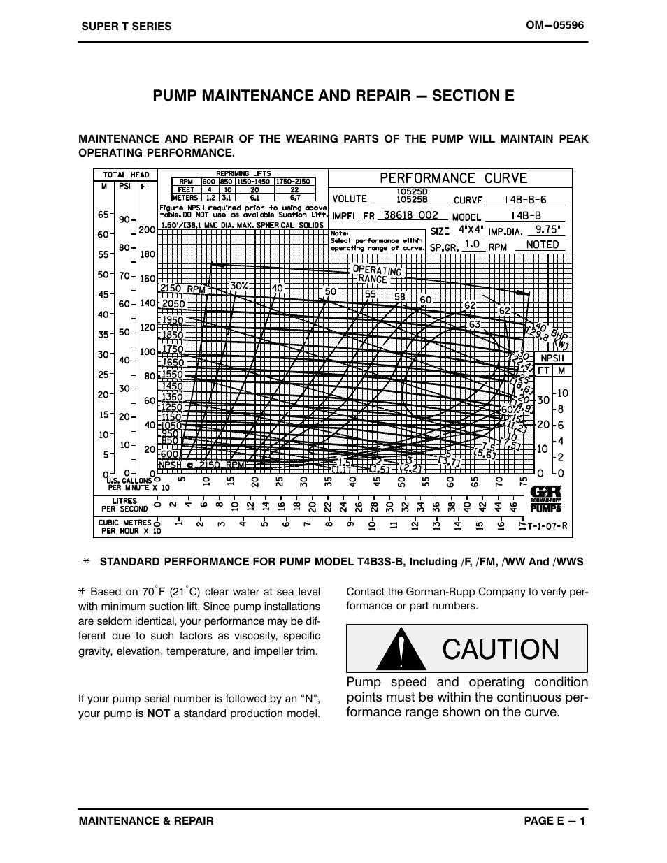 Gorman-Rupp Pumps T4B3S-B /F,/FM,/WW,/WWS User Manual | Page 24 / 40