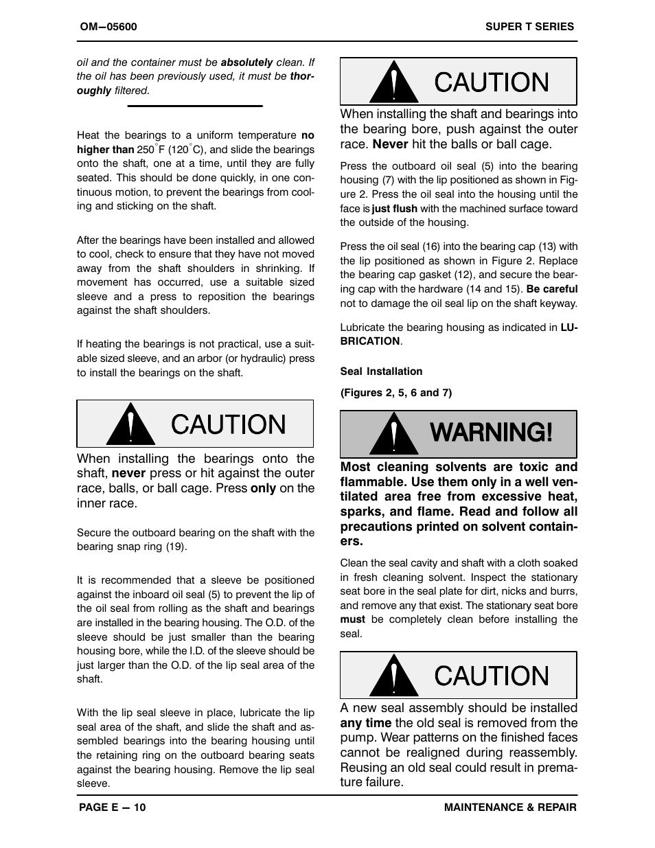 Gorman-Rupp Pumps T4B60S-B /F,/FM User Manual | Page 33 / 40