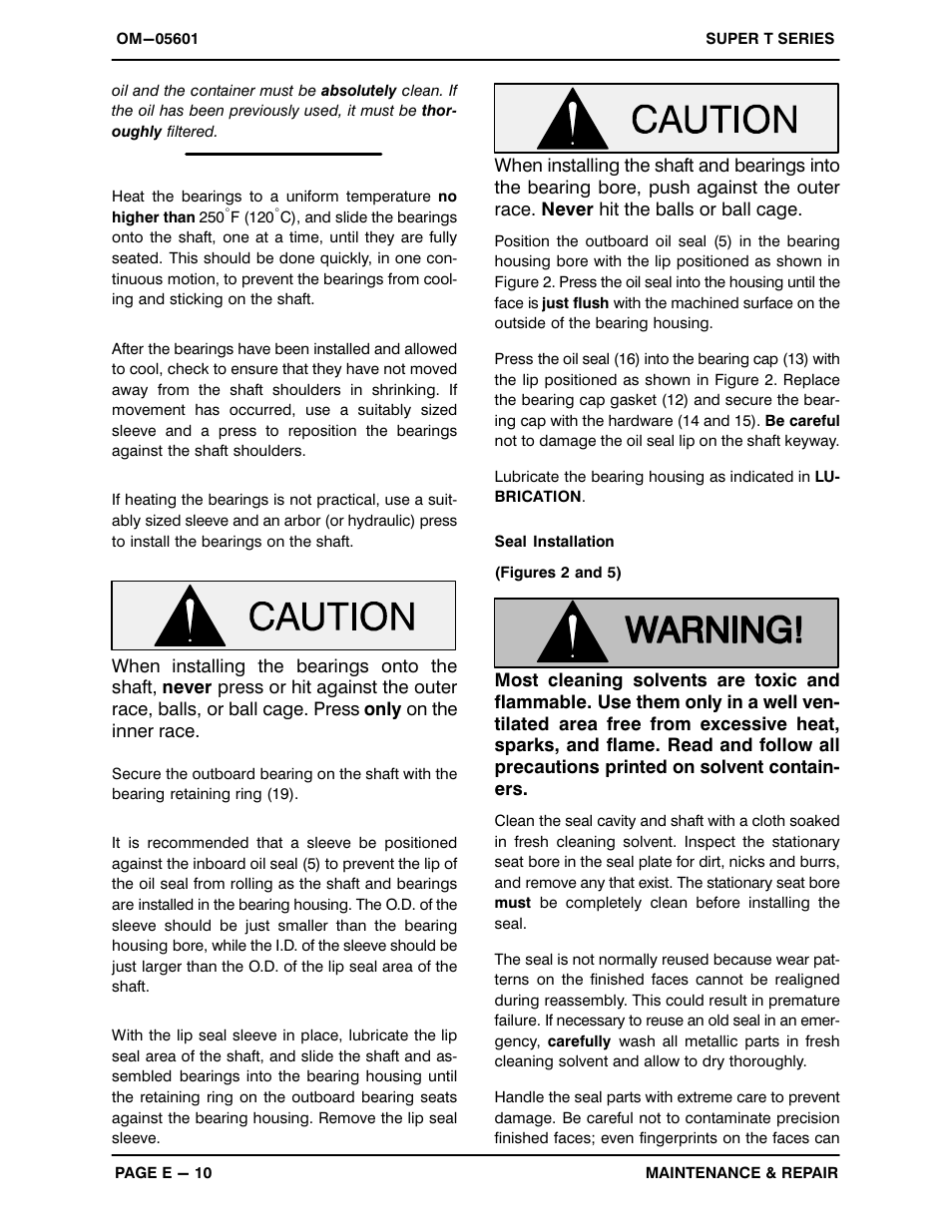 Gorman-Rupp Pumps T4B61S-B /F,/FM User Manual | Page 33 / 38