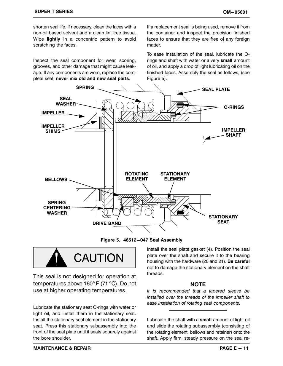 Gorman-Rupp Pumps T4B61S-B /F,/FM User Manual | Page 34 / 38