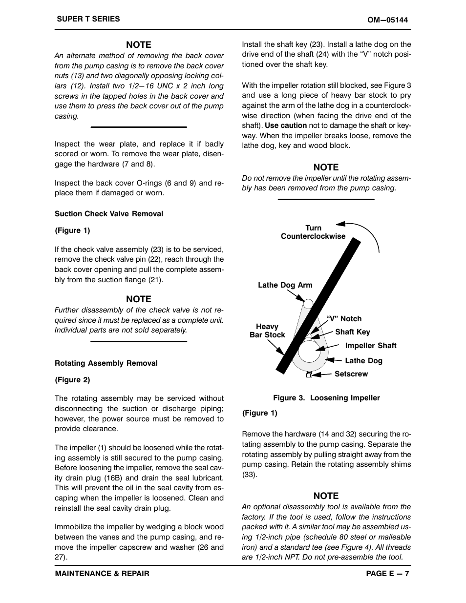 Gorman-Rupp Pumps T6A3S-B /F,/FM,/WW,/WWS User Manual | Page 29 / 39