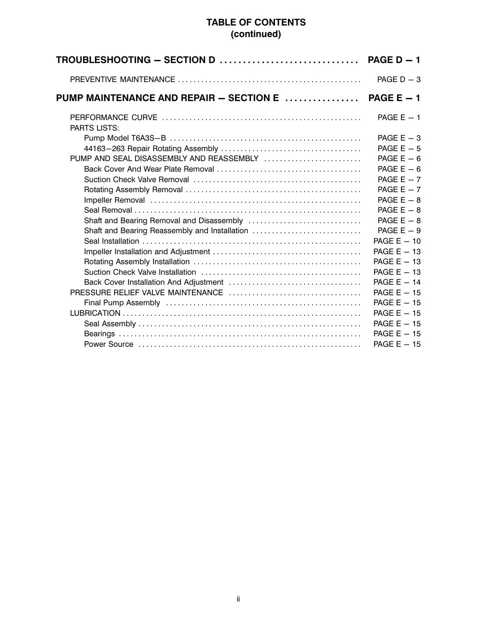 Gorman-Rupp Pumps T6A3S-B /F,/FM,/WW,/WWS User Manual | Page 4 / 39