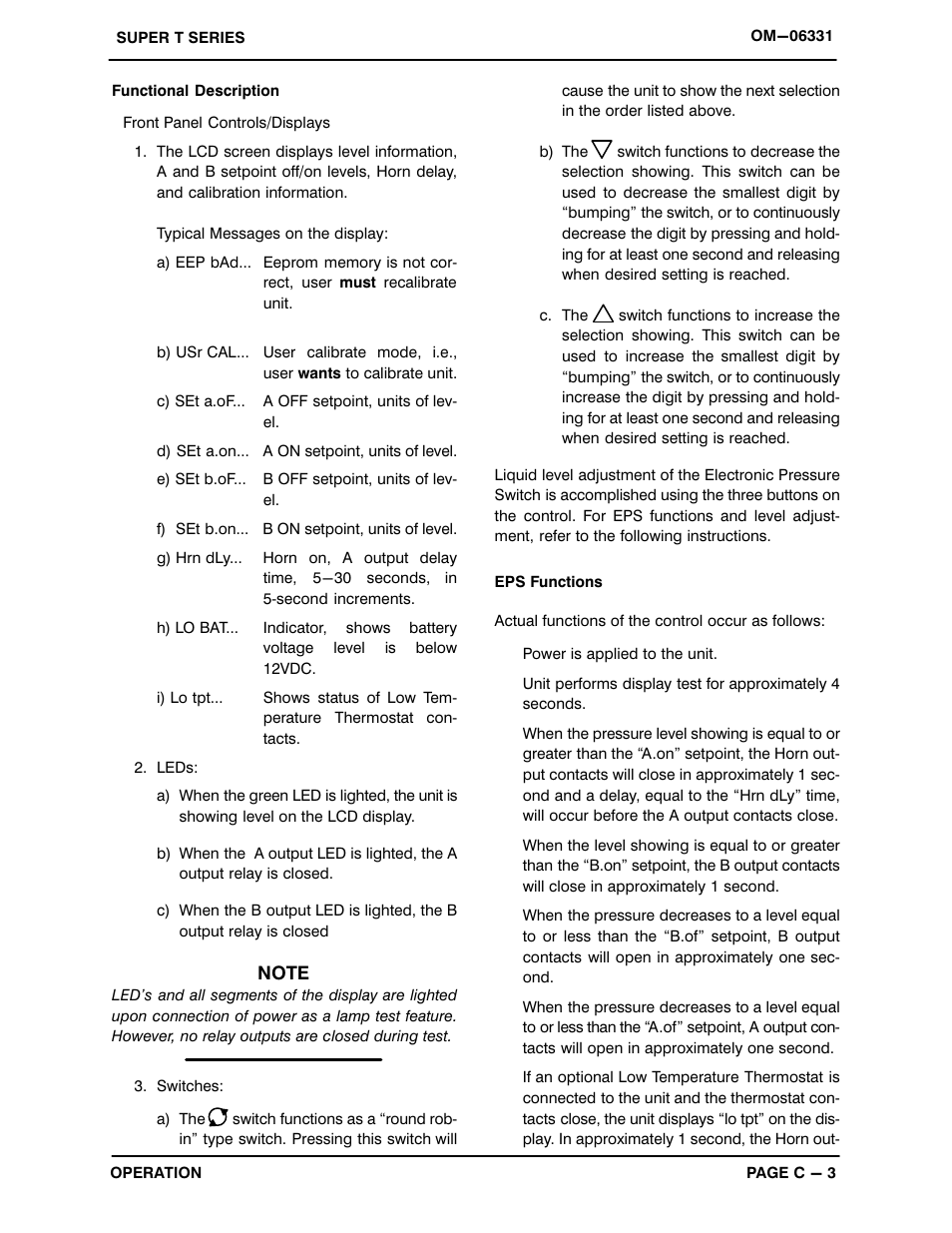 Gorman-Rupp Pumps T6A60S-4045T-ESP 1473164 and up User Manual | Page 19 / 53