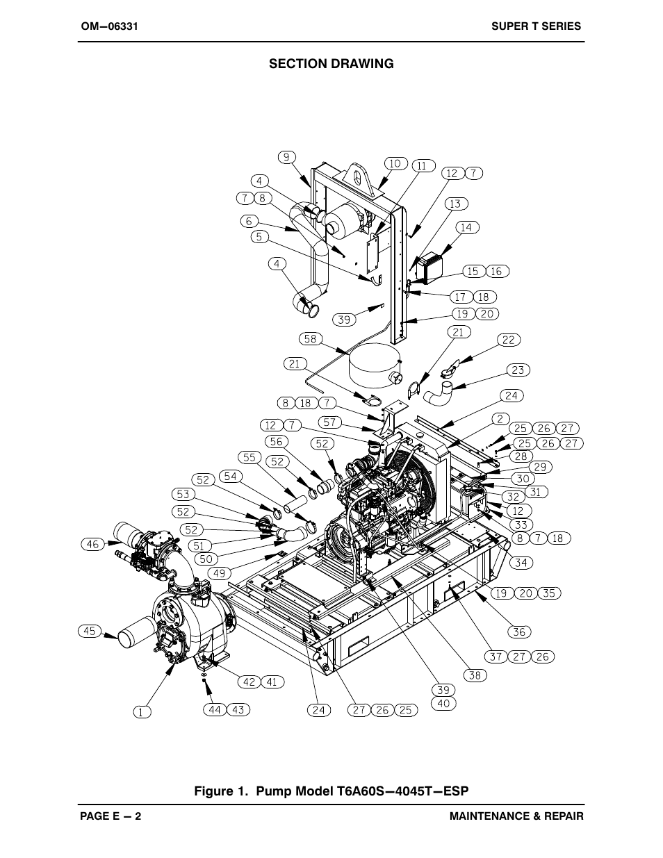 Gorman-Rupp Pumps T6A60S-4045T-ESP 1473164 and up User Manual | Page 28 / 53