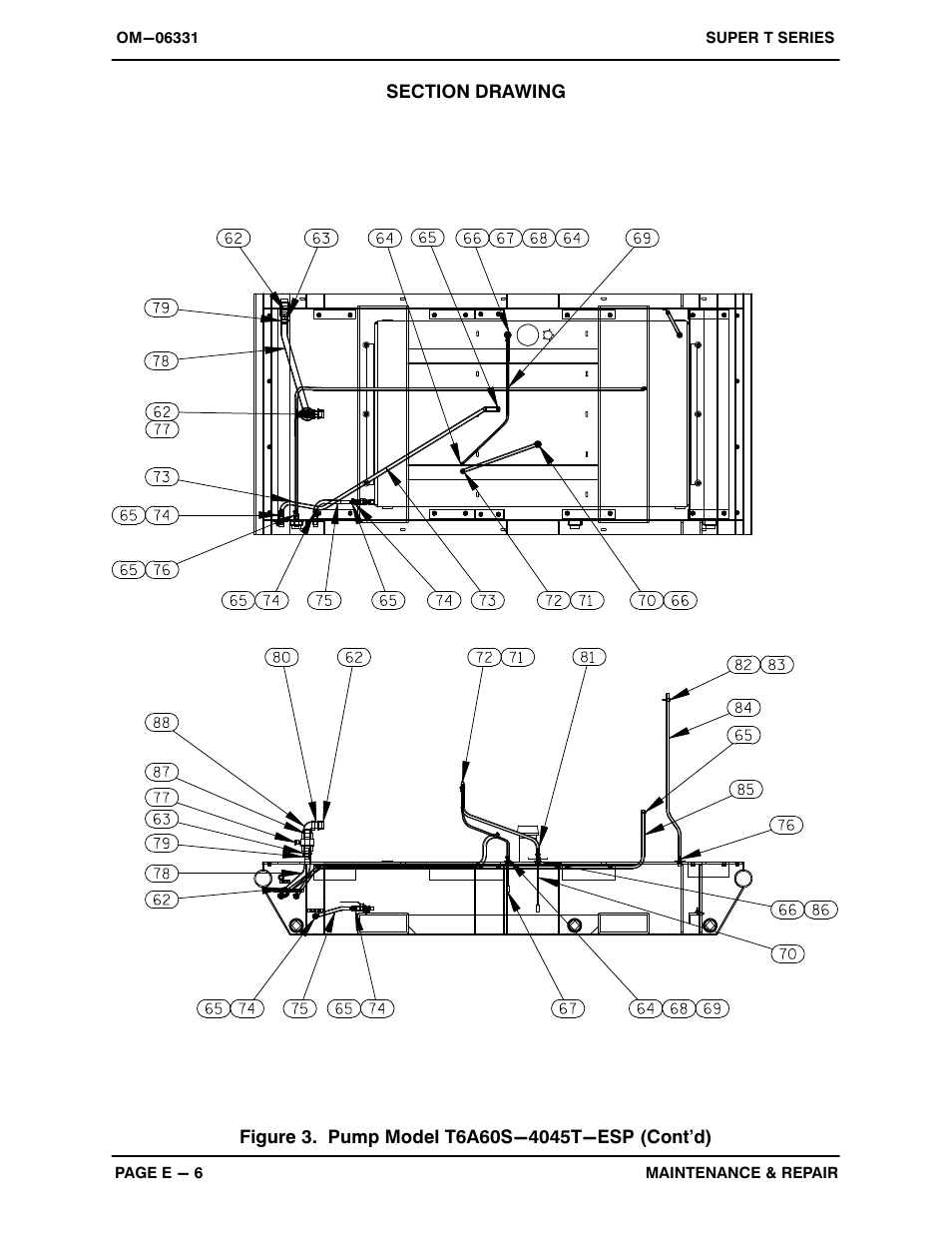 Gorman-Rupp Pumps T6A60S-4045T-ESP 1473164 and up User Manual | Page 32 / 53