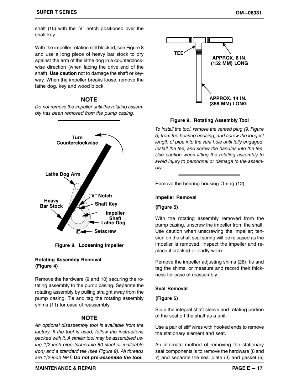 Gorman-Rupp Pumps T6A60S-4045T-ESP 1473164 and up User Manual | Page 43 / 53