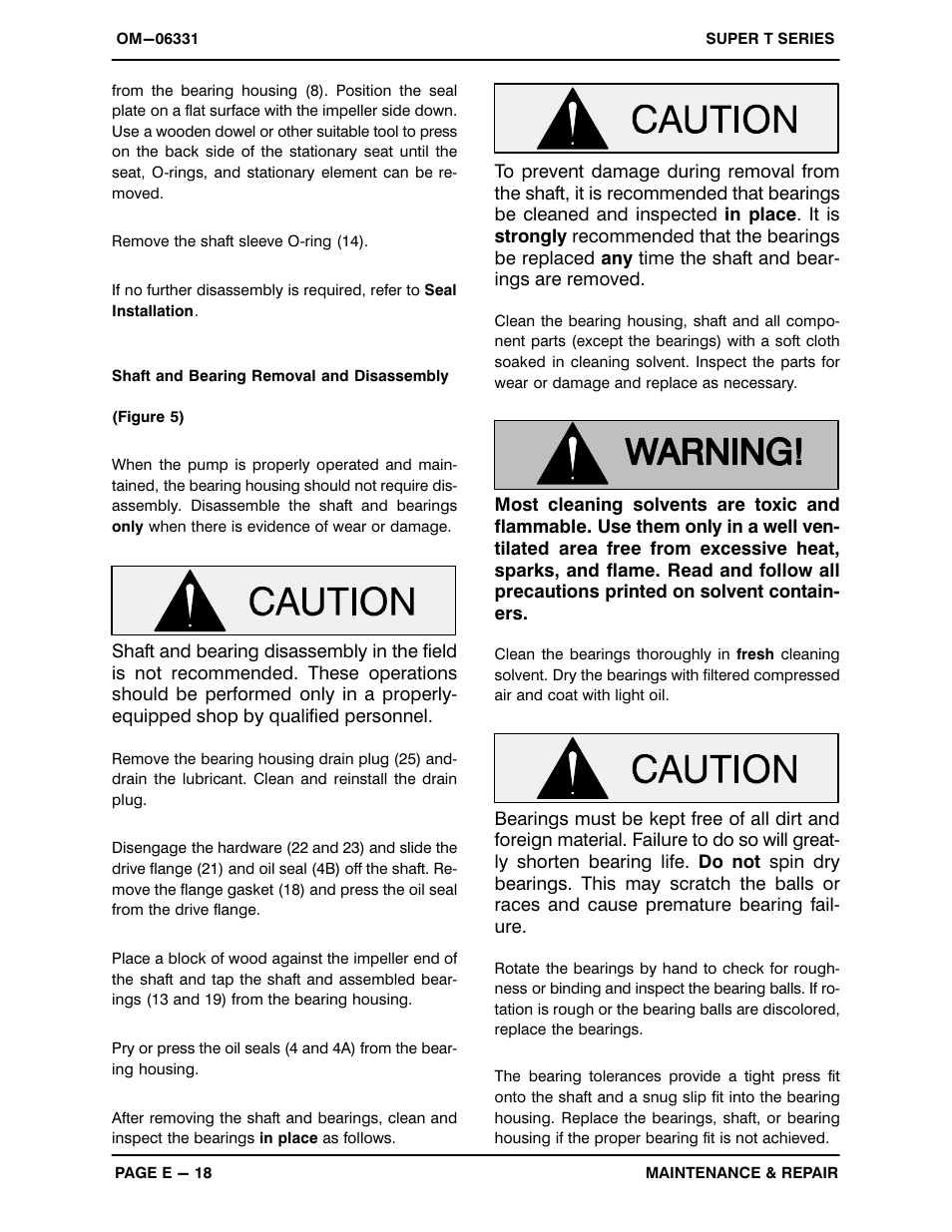 Gorman-Rupp Pumps T6A60S-4045T-ESP 1473164 and up User Manual | Page 44 / 53