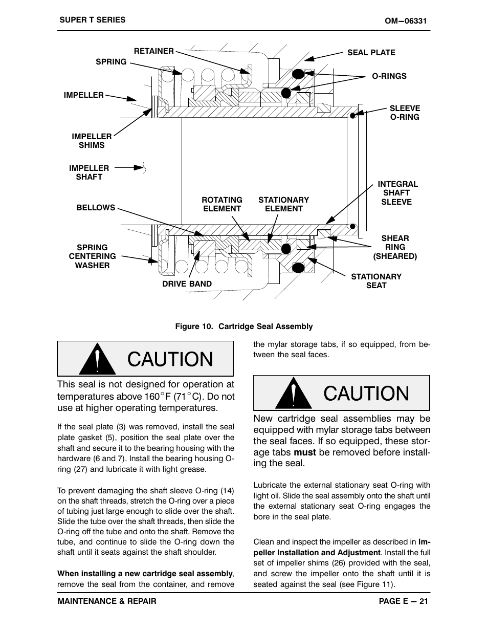 Gorman-Rupp Pumps T6A60S-4045T-ESP 1473164 and up User Manual | Page 47 / 53