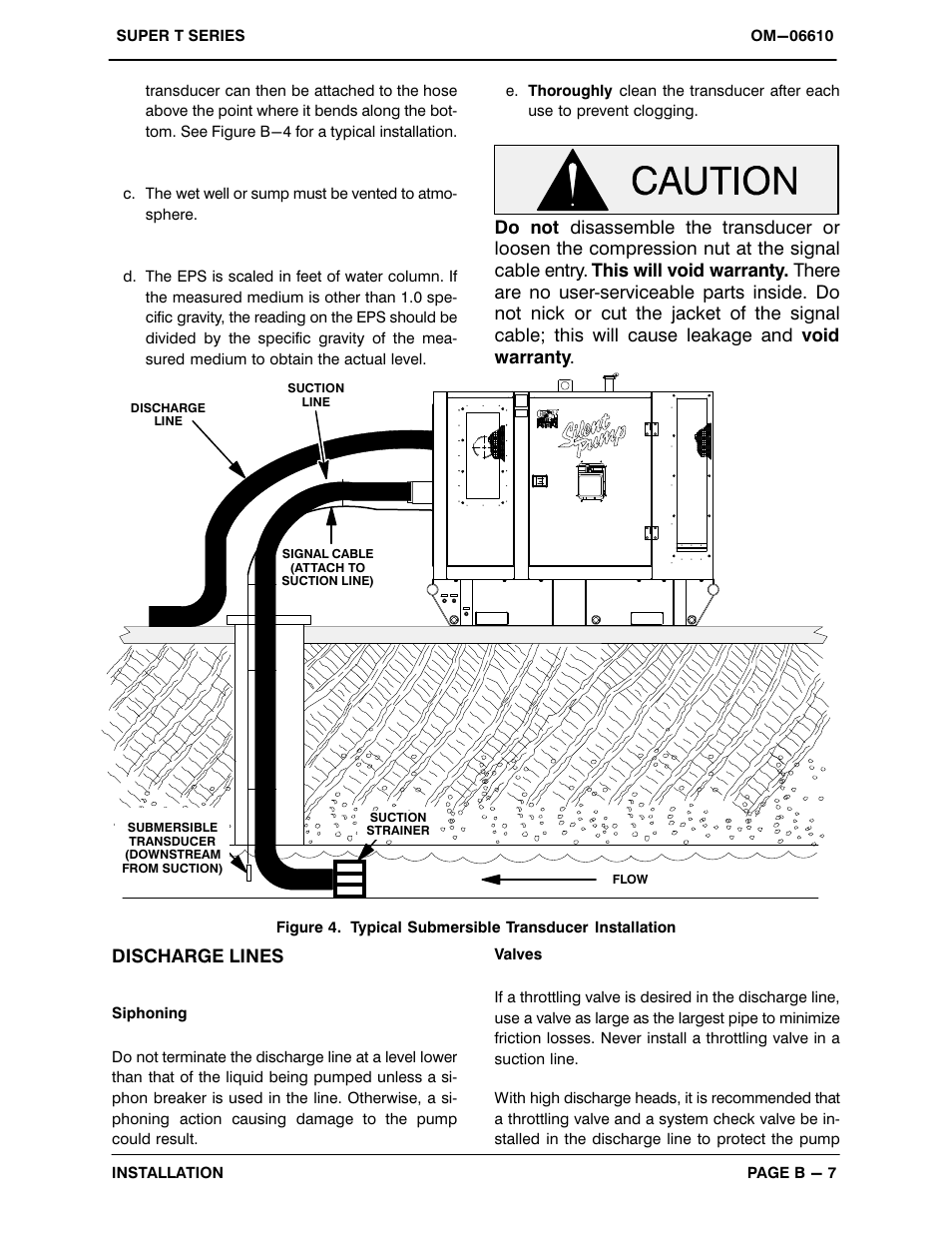 Discharge lines | Gorman-Rupp Pumps T6A60S-5.7 NG-ESP All serial numbers User Manual | Page 15 / 55