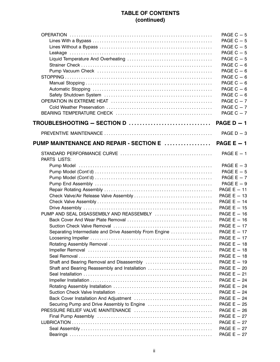 Gorman-Rupp Pumps T6A60S-5.7 NG-ESP All serial numbers User Manual | Page 4 / 55