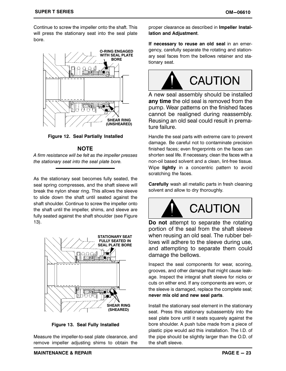 Gorman-Rupp Pumps T6A60S-5.7 NG-ESP All serial numbers User Manual | Page 50 / 55