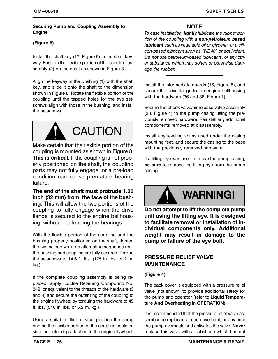 Gorman-Rupp Pumps T6A60S-5.7 NG-ESP All serial numbers User Manual | Page 53 / 55