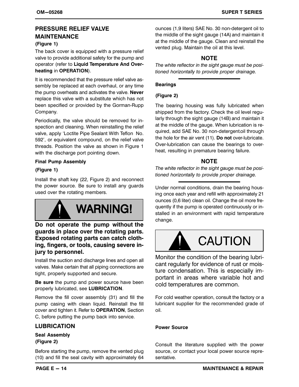 Gorman-Rupp Pumps T6A61S-B /F,/FM User Manual | Page 36 / 37