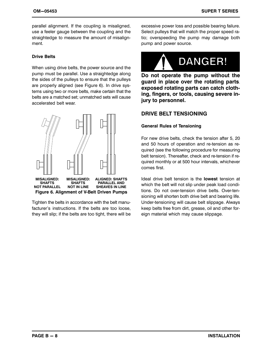 Gorman-Rupp Pumps T6A65S-B /F,/FM User Manual | Page 15 / 38